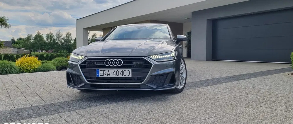 audi łódzkie Audi A7 cena 203000 przebieg: 119000, rok produkcji 2019 z Radomsko